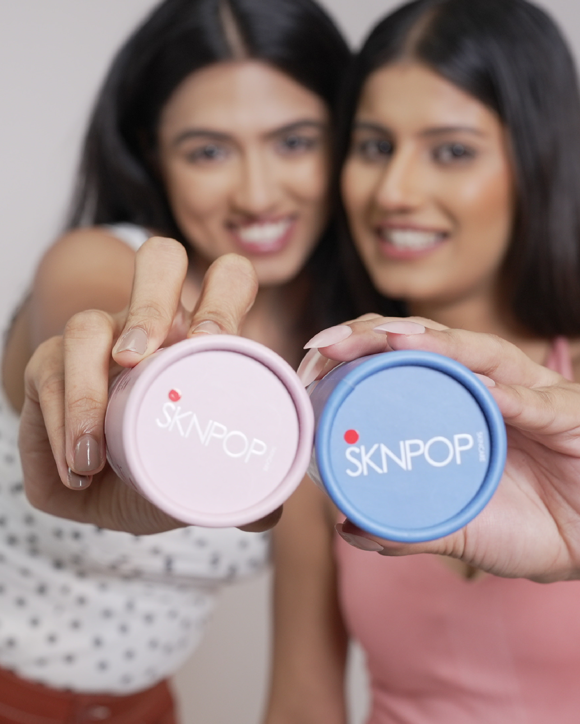 Portrait showing luminous, healthy skin analyzed by SKIN POP